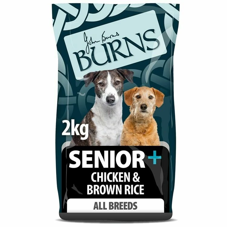 Burns Senior + Chicken & Brown Rice Dog Food 3 Burns Senior + Chicken & Brown Rice Dog Food