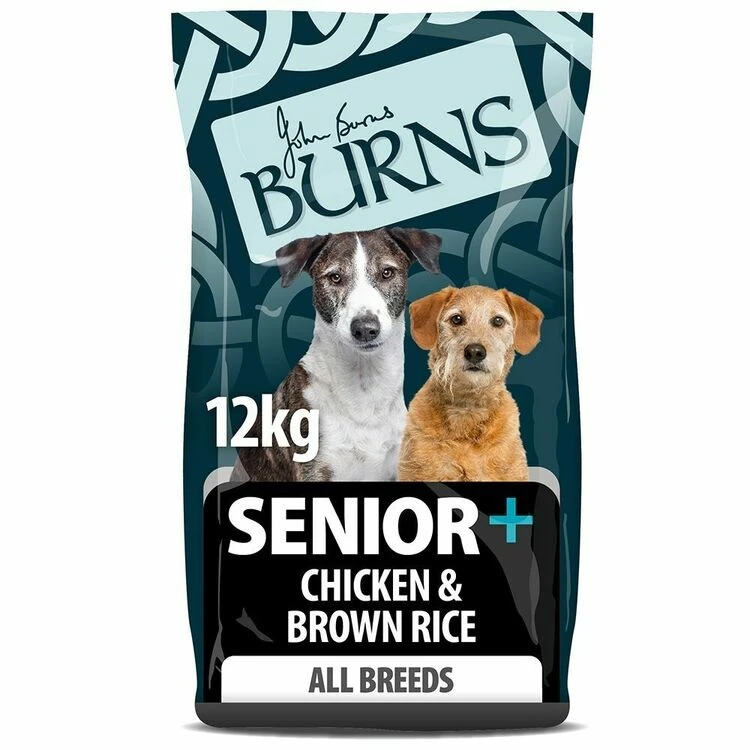 Burns Senior + Chicken & Brown Rice Dog Food 4 Burns Senior + Chicken & Brown Rice Dog Food - Image 2