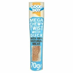 Good Boy Pawsley & Co Mega Chewy Twist With Duck Dog Treat 5 Good Boy Pawsley & Co Mega Chewy Twist With Duck Dog Treat -Danish Design || Scruffs || Great&Small Sales 768690