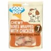 8 X Good Boy Pawsley & Co Chewy Bones Wrapped With Chicken -Danish Design || Scruffs || Great&Small Sales 768766
