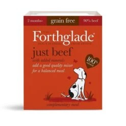 18 X 395g Forthglade Just Beef Wet Dog Food