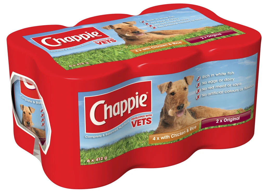 4 X Chappie Can Favourites 6x412g 3 4 X Chappie Can Favourites 6x412g