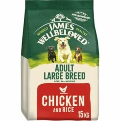James Wellbeloved Dog Food Adult Large Breed With Chicken And Rice 15kg