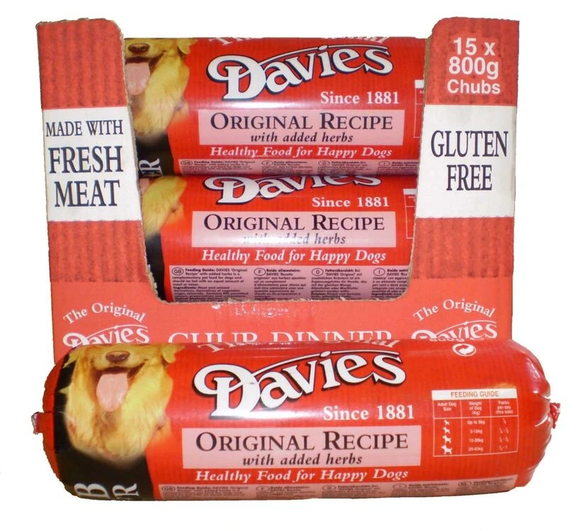 15 X Davies Original Chub 800g 3 15 X Davies Original Chub 800g