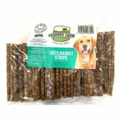 Paddock Farm 100% Rabbit Strips Dog Treats