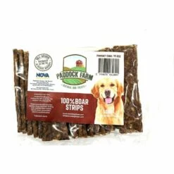 Paddock Farm 100% Wild Boar Strips Dog Treats