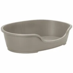Moderna 98% Recycled Plastic Pet Bed No7 Warm Grey 110cm