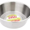 14" Caldex Classic Super Value Stainless Steel Dog Bowl Dish 2 14" Caldex Classic Super Value Stainless Steel Dog Bowl Dish -Danish Design || Scruffs || Great&Small Sales 8129