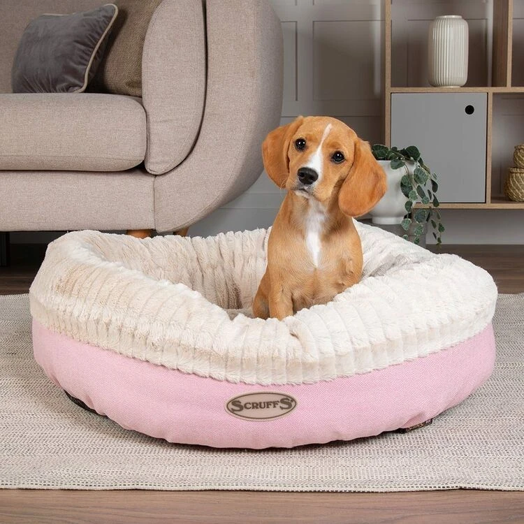 Scruffs® Ellen Donut Bed - Pink 4 Scruffs® Ellen Donut Bed - Pink - Image 2