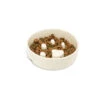 Scruffs® Icon Slow Feeder Pet Bowl Cream 2 Scruffs® Icon Slow Feeder Pet Bowl Cream -Danish Design || Scruffs || Great&Small Sales 825490 3