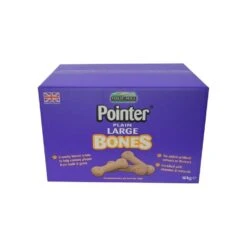 Pointer Plain Large Bones Biscuit Treats 10kg