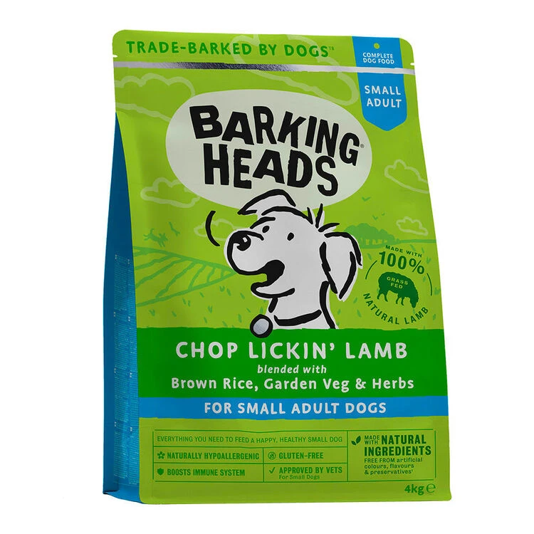 Barking Heads Small Breed Chop Lickin' Lamb Dry Dog Food 3 Barking Heads Small Breed Chop Lickin' Lamb Dry Dog Food