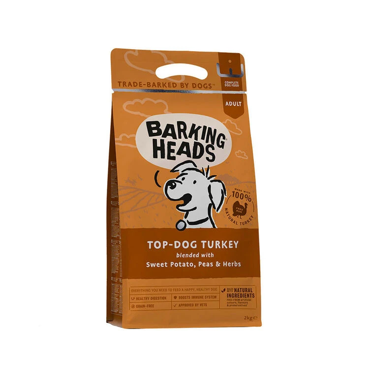 Barking Heads Top Dog Turkey Dry Dog Food 4 Barking Heads Top Dog Turkey Dry Dog Food - Image 2