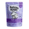 Barking Heads Puppy Days Wet Dog Food 1 Barking Heads Puppy Days Wet Dog Food -Danish Design || Scruffs || Great&Small Sales BH Puppy Days300g Pouch 183x130mm copy