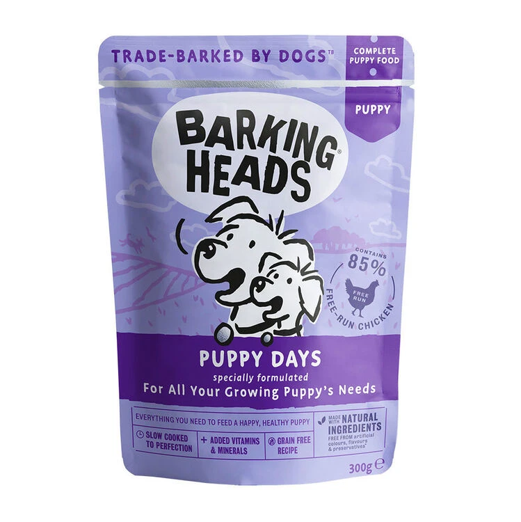 Barking Heads Puppy Days Wet Dog Food 3 Barking Heads Puppy Days Wet Dog Food