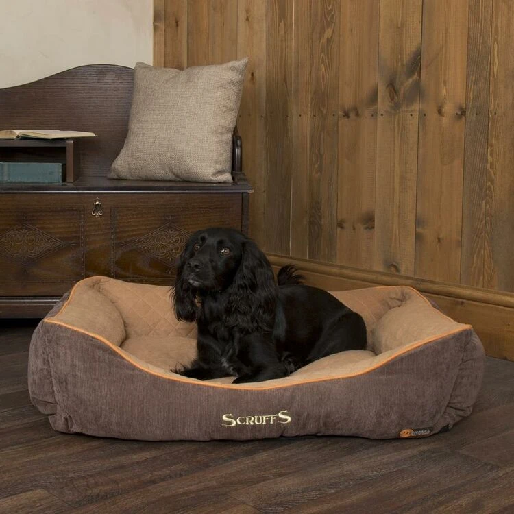 Scruffs® Thermal Box Bed - Brown & Tan 4 Scruffs® Thermal Box Bed - Brown & Tan - Image 2
