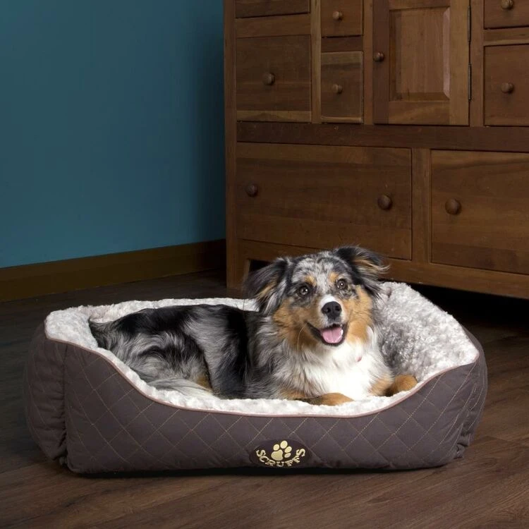 Scruffs® Wilton Box Dog Bed - Brown 4 Scruffs® Wilton Box Dog Bed - Brown - Image 2