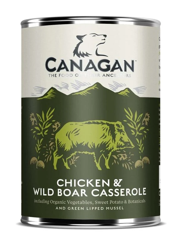 6 X 400g Canagan Chicken & Wild Boar Stew Wet Dog Food 3 6 X 400g Canagan Chicken & Wild Boar Stew Wet Dog Food