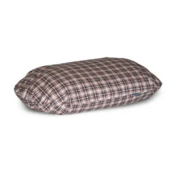 Danish Design Classic Check Cream Fibre Dog Bed