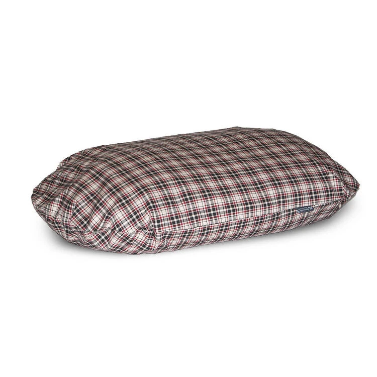 Danish Design Classic Check Cream Fibre Dog Bed 3 Danish Design Classic Check Cream Fibre Dog Bed