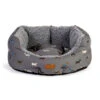 FatFace Marching Dogs Deluxe Slumber Dog Bed 2 FatFace Marching Dogs Deluxe Slumber Dog Bed -Danish Design || Scruffs || Great&Small Sales FatFace Marching Dogs Deluxe Slumber Bed