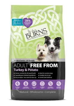 Burns Adult Free From Turkey And Potato Dog Food 10 Burns Adult Free From Turkey And Potato Dog Food -Danish Design || Scruffs || Great&Small Sales Free From Adult Turkey 6kg