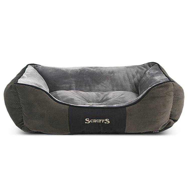 Scruffs® Chester Box Dog Bed - Graphite Grey 3 Scruffs® Chester Box Dog Bed - Graphite Grey