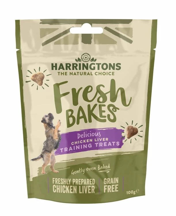 9 X 100g Harringtons Fresh Bakes Chicken Liver Grain Free Training Treats 3 9 X 100g Harringtons Fresh Bakes Chicken Liver Grain Free Training Treats