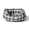 Danish Design Lumberjack White/Navy Deluxe Slumber Dog Bed -Danish Design || Scruffs || Great&Small Sales Lumberjack White Navy Deluxe Slumber Bed