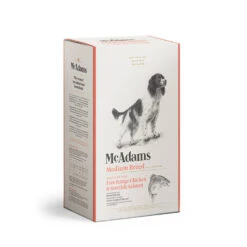 McAdams Free Range Chicken & Salmon Medium Breed Dry Dog Food