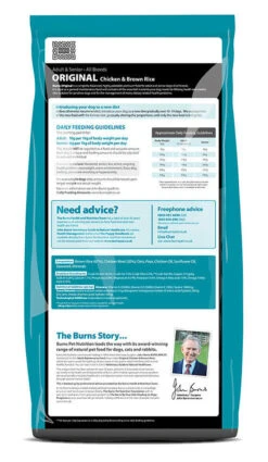 Burns Original Chicken And Brown Rice 9 Burns Original Chicken And Brown Rice -Danish Design || Scruffs || Great&Small Sales Original Chicken 12kg reverse