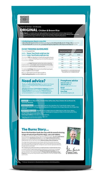 Burns Original Chicken And Brown Rice 6 Burns Original Chicken And Brown Rice - Image 4