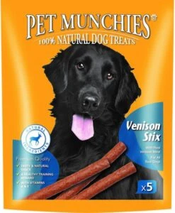 Pet Munchies Natural Dog Treat Venison Stix