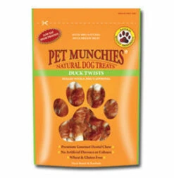 Pet Munchies Natural Dog Treat Duck Twists 5 Pet Munchies Natural Dog Treat Duck Twists -Danish Design || Scruffs || Great&Small Sales Pets 5