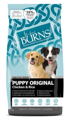 Burns Original Puppy Chicken & Rice 12 Burns Original Puppy Chicken & Rice -Danish Design || Scruffs || Great&Small Sales Puppy Original Chicken 12kg