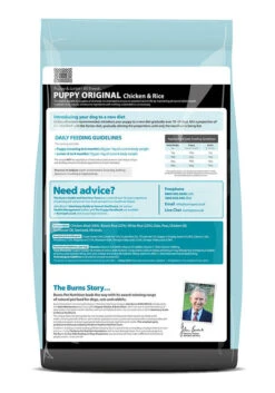 Burns Original Puppy Chicken & Rice 11 Burns Original Puppy Chicken & Rice -Danish Design || Scruffs || Great&Small Sales Puppy Original Chicken 6kg reverse