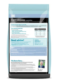 Burns Puppy/Junior Original Lamb & Rice Dog Food -Danish Design || Scruffs || Great&Small Sales Puppy Original Lamb 6kg reverse