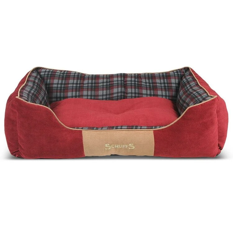 Scruffs® Highland Box Bed - Red 3 Scruffs® Highland Box Bed - Red