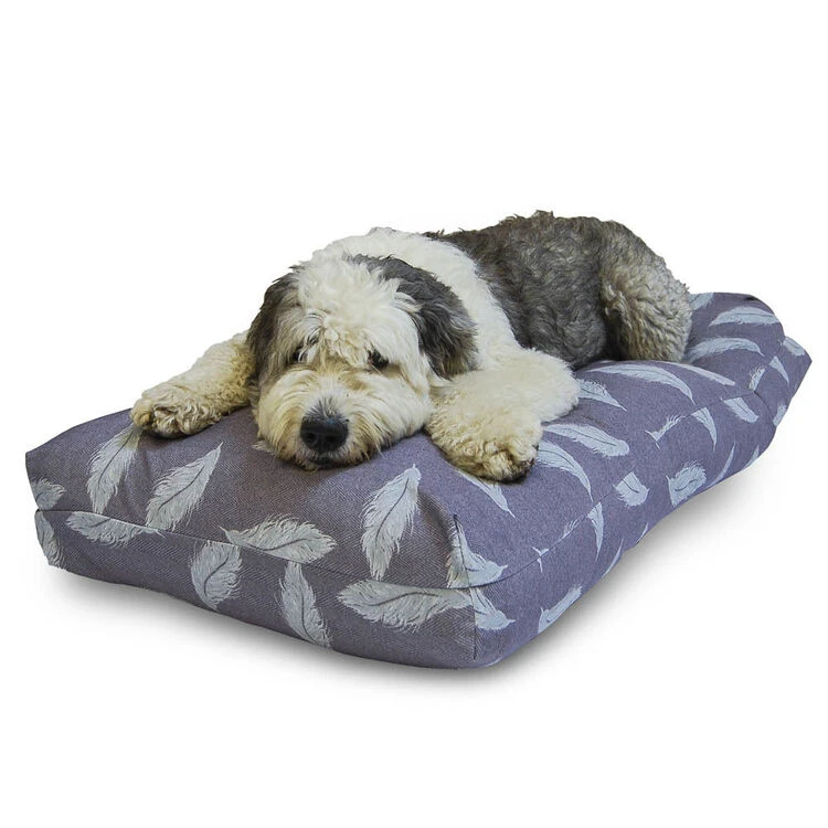 Danish Design Retreat Eco-Wellness Feather Grey/Duck Egg Memory Foam Dog Bed 3 Danish Design Retreat Eco-Wellness Feather Grey/Duck Egg Memory Foam Dog Bed