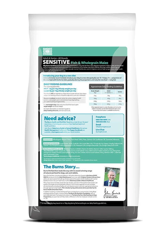 Burns Sensitive Fish And Wholegrain Maize 6 Burns Sensitive Fish And Wholegrain Maize - Image 4