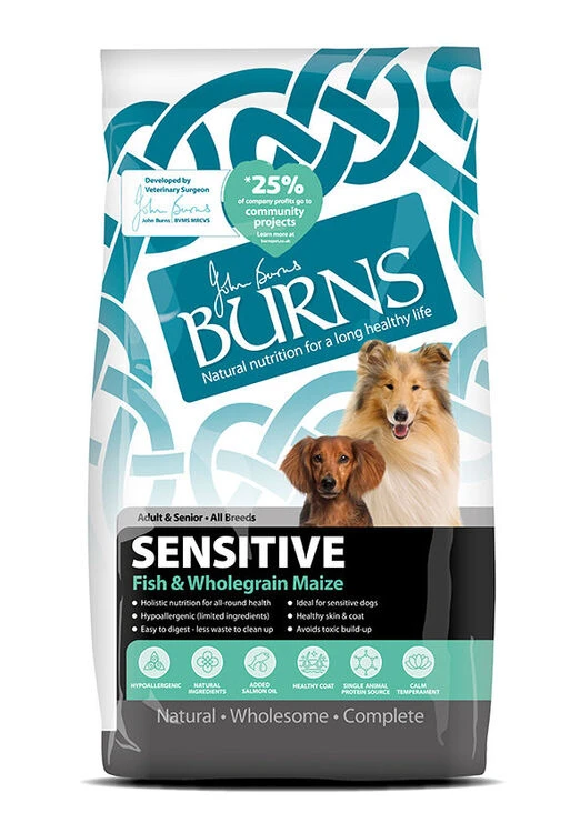 Burns Sensitive Fish And Wholegrain Maize 4 Burns Sensitive Fish And Wholegrain Maize - Image 2