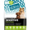Burns Sensitive Pork And Potato Adult & Senior Dog Food -Danish Design || Scruffs || Great&Small Sales Sensitive Pork 6kg