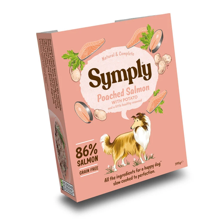 Symply Adult Poached Salmon & Potato Wet Dog Food 3 Symply Adult Poached Salmon & Potato Wet Dog Food
