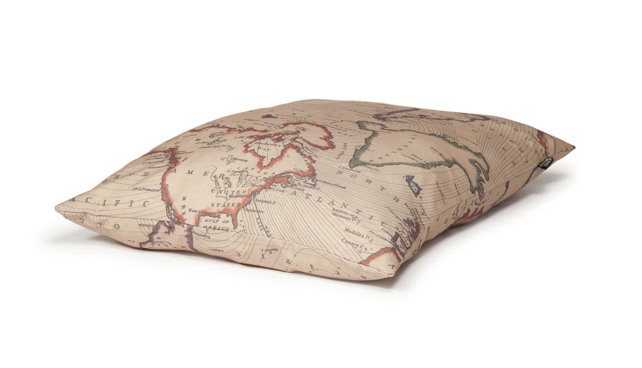 Danish Design Vintage Maps Deep Dog Duvet 3 Danish Design Vintage Maps Deep Dog Duvet