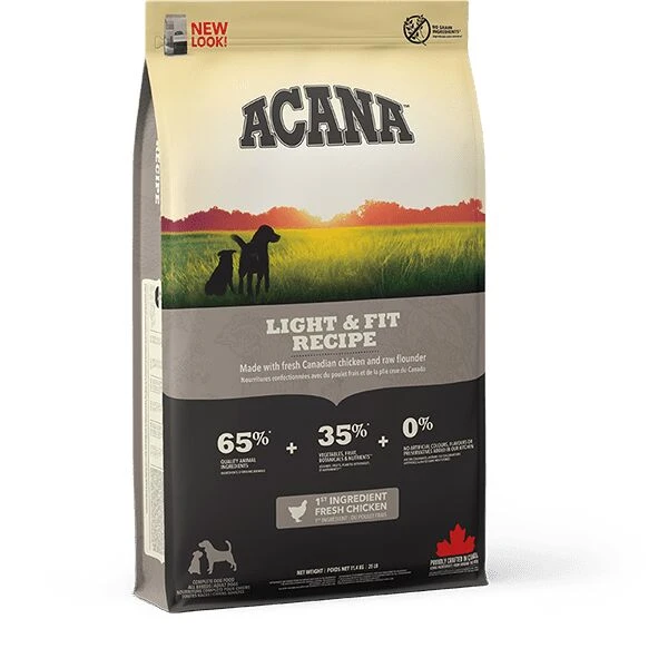 Acana Heritage Light & Fit Adult Dry Dog Food 3 Acana Heritage Light & Fit Adult Dry Dog Food
