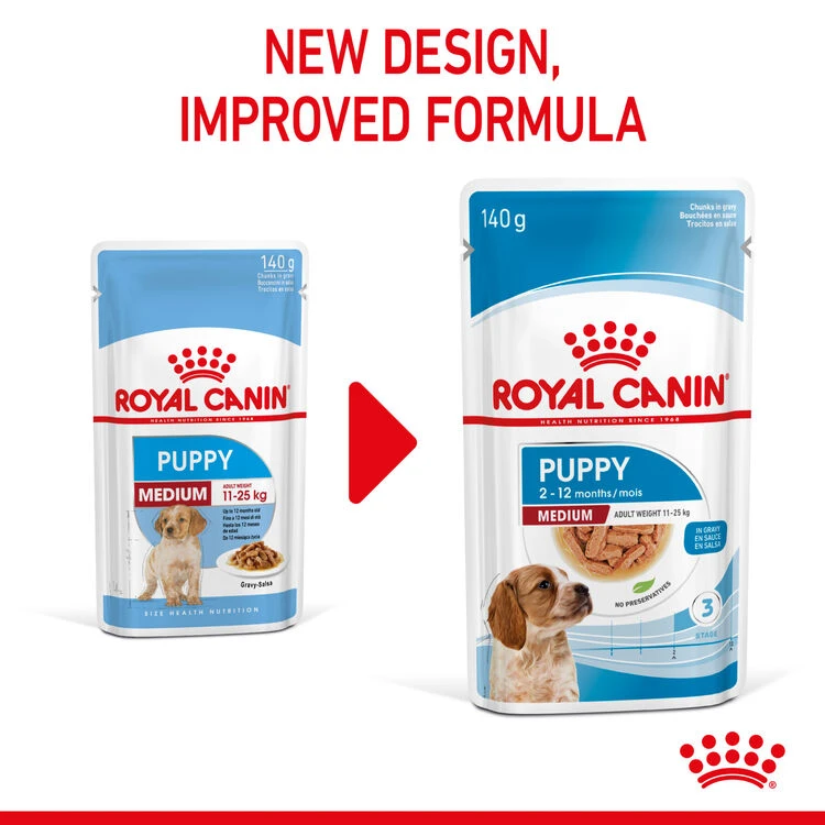 ROYAL CANIN® Medium Puppy In Gravy Wet Food 7 ROYAL CANIN® Medium Puppy In Gravy Wet Food - Image 5