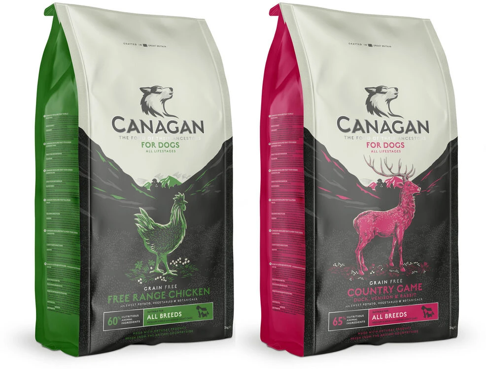 2 X 12kg Canagan Game & Chicken Grain Free Dry Dog Food Multibuy 3 2 X 12kg Canagan Game & Chicken Grain Free Dry Dog Food Multibuy