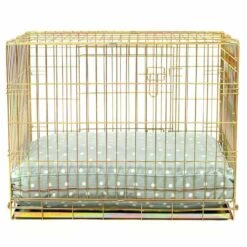 Lords & Labradors Dog Cushion In Duck Egg Spot 9 Lords & Labradors Dog Cushion In Duck Egg Spot -Danish Design || Scruffs || Great&Small Sales duck egg spot cushion back studio