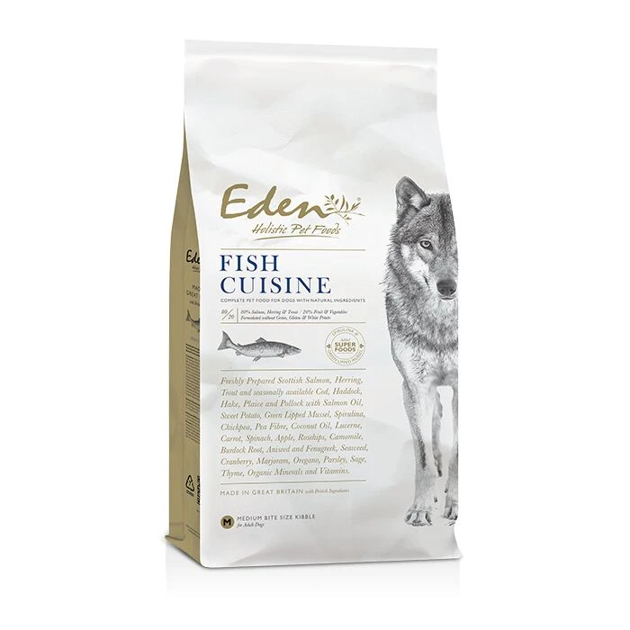 Eden 80/20 Fish Cuisine Medium Kibble 3 Eden 80/20 Fish Cuisine Medium Kibble