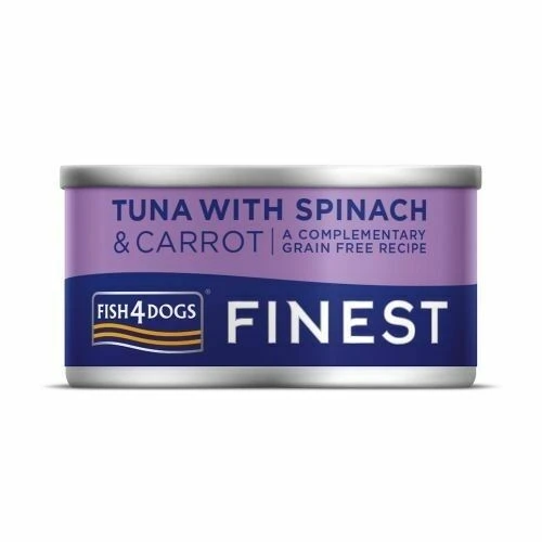 Fish4Dogs Finest Tuna With Carrot & Spinach Wet Dog Food 3 Fish4Dogs Finest Tuna With Carrot & Spinach Wet Dog Food